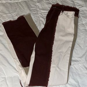 Patchwork jeans